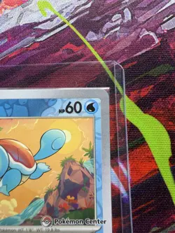 Squirtle 007/165 Pokemon Center Exclusive Sv: Scarlet & Violet 151 Reverse Holo - Image 3