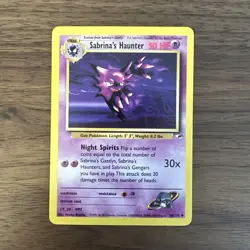 Pokemon TCG Sabrina's Haunter Gym Heroes 58/132 LP+ - Image 1