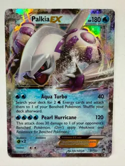 Pokemon TCG Palkia EX 31/122 XY Breakpoint 2016 Holo Ultra Rare MP - Image 1