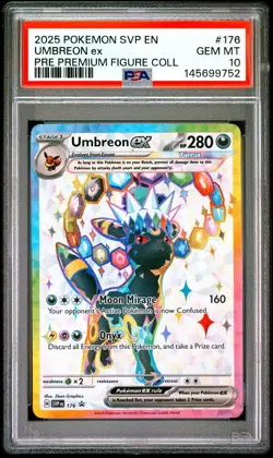 PSA 10 SEQUENTIAL ESPEON EX 175 UMBREON EX 176 BLACK STAR PROMO POKEMON 😍 - Image 4