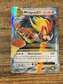 💥 Mega M Pidgeot EX 65/108 - XY Evolutions Ultra Rare Holo Pokemon TCG - Image 1