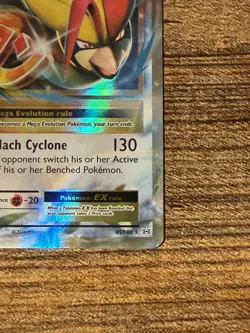 💥 Mega M Pidgeot EX 65/108 - XY Evolutions Ultra Rare Holo Pokemon TCG - Image 4