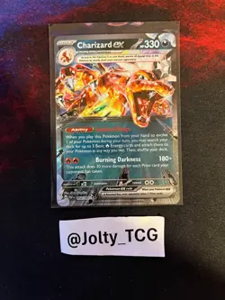 Pokemon TCG Paldean Fates Charizard ex 054/091 - Image 1