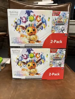 Pokemon Prismatic Evolutions Costco Bundle - LOT OF 2 - Image 1