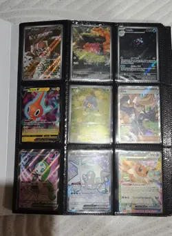 Lot of 81 Pokemon in Binder, Holo/EX and More - Image 1