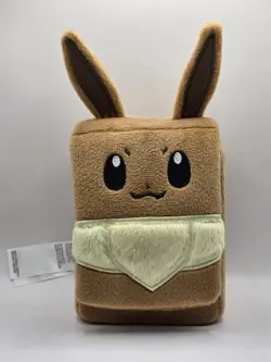 Pokemon TCG Eevee Plush Deck Box Prismatic Evolutions SPC - Image 1
