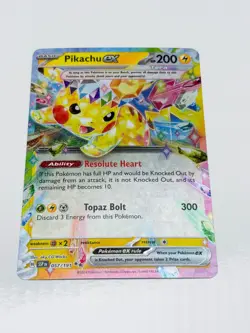 Pokemon TCG Pikachu ex - 57/191 - Double Rare - Surging Sparks - NM - Image 1