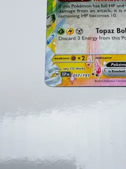 Pokemon TCG Pikachu ex - 57/191 - Double Rare - Surging Sparks - NM - Image 2