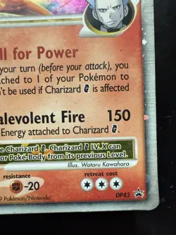 Pokemon Charizard G LV.X DP45 Black Star Promo 2009 Holo Rare (HP) - Image 5