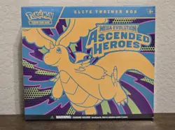 Pokemon TCG Mega Evolution Ascended Heros ETB With 5 Double Rare’s! 3 MEGA - Image 1
