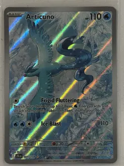 Pokemon Articuno Illustration Rare Holo 161/159 Sv09: Journey Together Eng - Image 1