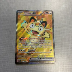 Meowth Ex 107/088 - Perfect Order - Full Art - English Pokemon TCG Mint - Image 1