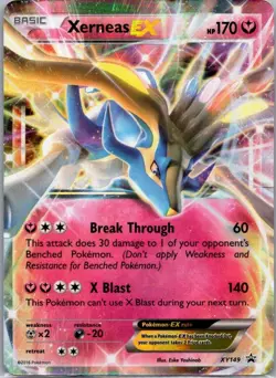 Pokemon Xerneas EX XY149 Black Star Promo Holo - Image 1