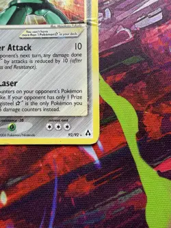 2006 POKEMON EX LEGEND MAKER GOLD STAR #92 REGISTEEL-HOLO - Image 5