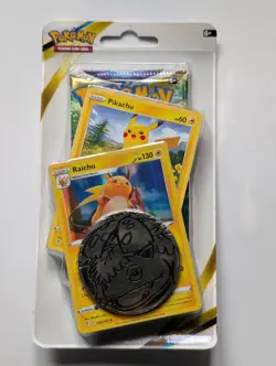 X3 Pokemon Sword & Shield Brilliant Stars Blister Lot of 3 Riachu Pikachu - Image 3