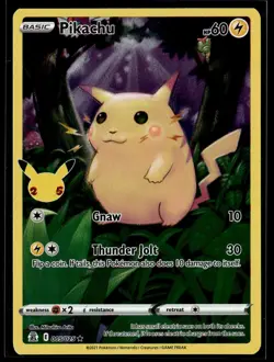 Pokemon TCG Celebrations #005/025 Pikachu - Image 1