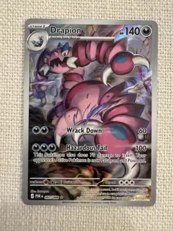 Pokemon TCG Drapion 097/088 ME03: Perfect Order Illustration Rare NM - Image 1