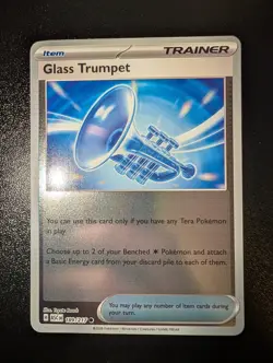Glass Trumpet 189/217 Common ME: Ascended Heroes Pokemon Reverse Holo Near Mint - Image 1