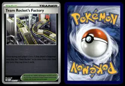 Team Rocket's Factory 203/217 ME: Ascended Heroes Pokemon Reverse Holo NM/M - Image 3