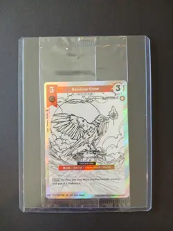 Rainbow Crow Sketch Promo Card #060 Metazoo 2025 Convention Redemption Sealed - Image 1