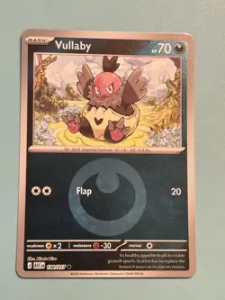 Pokemon TCG Vullaby 138/217 Ascended Heroes ME2.5 Darkness Energy Reverse Holo N - Image 1