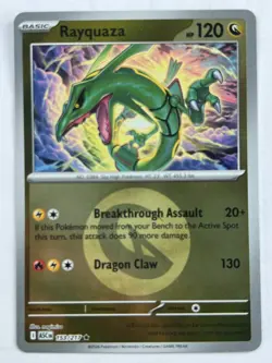 Rayquaza Energy Symbol Reverse Holo 153/217 Ascended Heroes NM Pokemon Fast Ship - Image 1