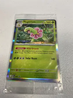 Pokemon TCG Mega Evolution SEALED STAFF Stamped Prerelease Promo Set - Image 2