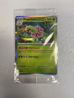 Pokemon TCG Mega Evolution SEALED STAFF Stamped Prerelease Promo Set - Image 3