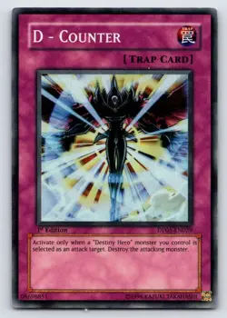 Yu-Gi-Oh! TCG D-Counter DP05-EN029 1st Edition HOLO - Image 1
