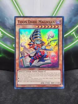 Yugioh Toon Dark Magician TDIL-EN032 Super Rare 1st Edition NM - Image 1