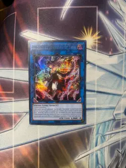 Yugioh - Unchained Soul Lord of Yama MP24-EN101 Prismatic Secret Rare Near Mint - Image 1