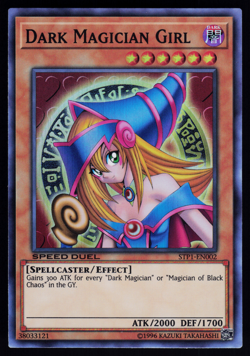 Dark Magician Girl STP1-EN002 Yugioh Speed Duel Super Rare - Image 1