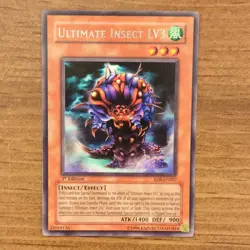 Yu-Gi-Oh! Ultimate Insect LV3 RDS-EN007 Rise of Destiny 1st Edition Konami Engl… - Image 1