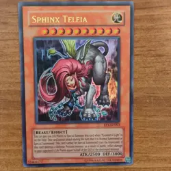 Yu-Gi-Oh! Sphinx Teleia EP1-EN003 Movie Exclusive Effect Beast Konami English - Image 1