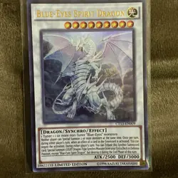 1x Blue-Eyes Spirit Dragon - Ultra Rare - CT13-EN009 - Limited Edition - LP - Image 1