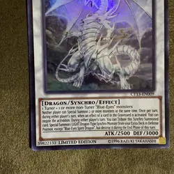 1x Blue-Eyes Spirit Dragon - Ultra Rare - CT13-EN009 - Limited Edition - LP - Image 5