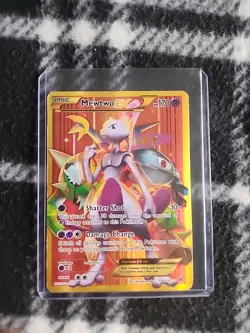 Pokemon Mewtwo EX 164/162 Breakthrough Secret Rare Card LP/MP Condition - Image 1