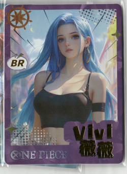 NEFERTARI BR BR-06 I'm Determined One Piece Anime Collectible Card - Image 1