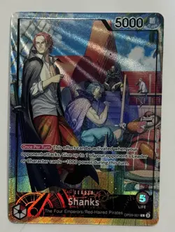2025 PSA Magazine Promo One Piece Shanks OP09-001 - Image 1