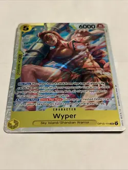 Wyper Super Rare (SR) OP15-114 Adventure On Kami's Island English Foil - Image 3