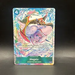 Megalo EB04-018 Alt Art One Piece Card Game English - OP14 The Azure Sea's Seven - Image 1