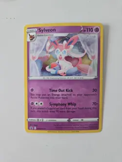 Pokemon Card - Sylveon Sword & Shield Promo SWSH211 And Cosmic Eclipse 155/236 - Image 2