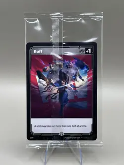Riftbound Fist Bump Buff Promo Card - Still Sealed! - Image 2