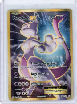 Pokemon Card - Mewtwo EX - 103/108 - Evolutions - 2016 - Image 1