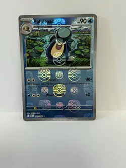 Palpitoad Master Ball Pattern Holo Card 020/086 Black Bolt Pack Fresh! - Image 1