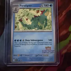 Feraligatr - 213 (Illustration Contest 2024 Scarlet & Violet Promo Cards Regular - Image 1