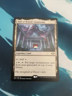 Hall of Helios 's Generosity Modern Horizons Regular Card MTG - Image 1