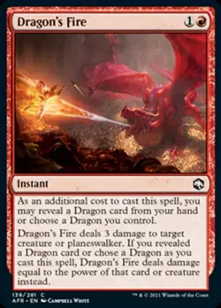 MTG Dragon's Fire [Dungeons & Dragons: Adventures in the Forgotten Realms] Light - Image 1