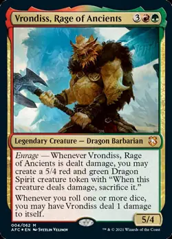 MTG Vrondiss, Rage of Ancients [Dungeons & Dragons: Adventures in the Forgotten - Image 1