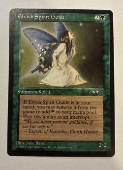Elvish Spirit Guide - Uncommon Alliances (ALL) Magic the Gathering 1996 - NM - Image 1